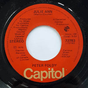 Peter Foldy - Julie Ann - 1976