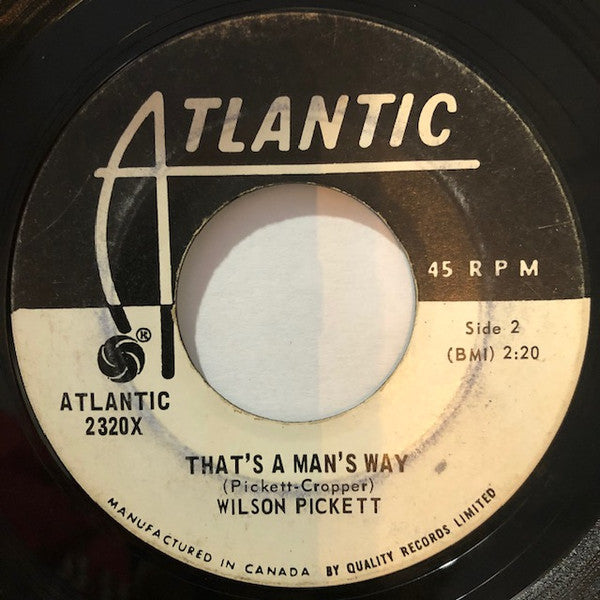 Wilson Pickett - 634-5789 (Soulsville, U.S.A.) / That's A Man's Way