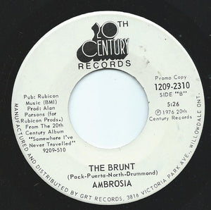 Ambrosia (2) - Can't Let A Woman
