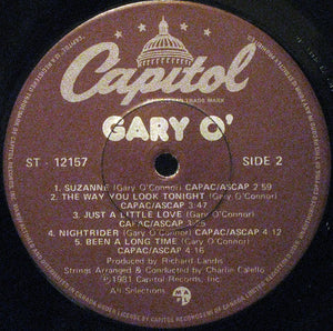Gary O'Connor - Gary O'