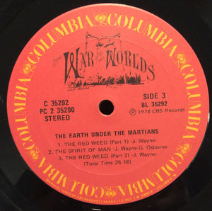 Jeff Wayne - Jeff Wayne's Musical Version Of The War Of The Worlds - 1978