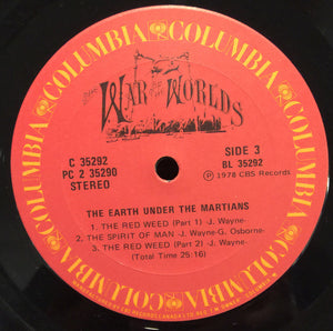 Jeff Wayne - Jeff Wayne's Musical Version Of The War Of The Worlds - 1978