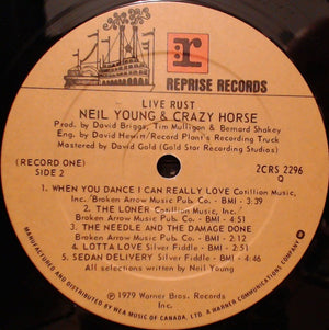 Neil Young & Crazy Horse - Live Rust - 1979