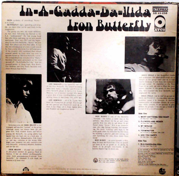 Iron Butterfly - In-A-Gadda-Da-Vida