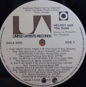 Tom Dunn - Melody Man - 1976