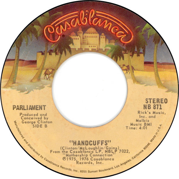 Parliament - Do That Stuff / Handcuffs