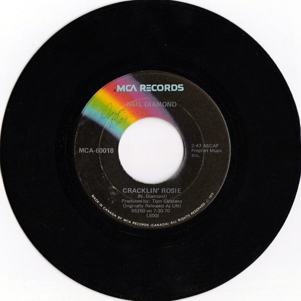 Neil Diamond - Cracklin' Rosie / He Ain't Heavy ... He's My Brother - 1973