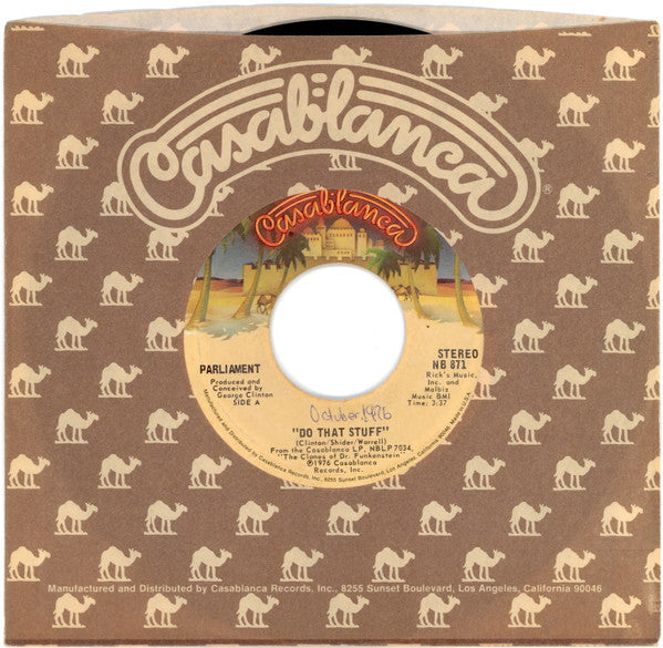 Parliament - Do That Stuff / Handcuffs