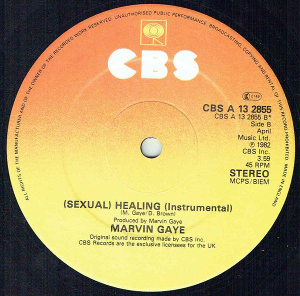Marvin Gaye - (Sexual) Healing - 1982