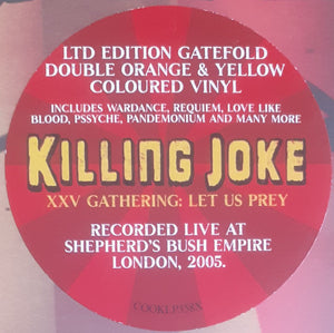 Killing Joke - XXV Gathering : Let Us Prey