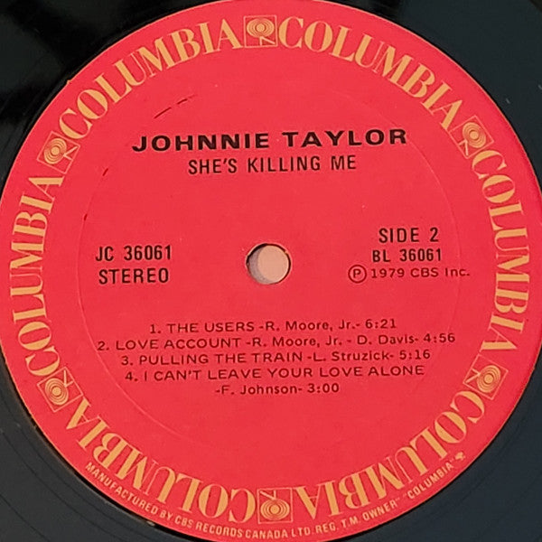 Johnnie Taylor - She's Killing Me