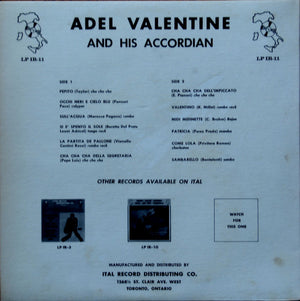 Adel Valentine - Cha Cha Cha - Calypso - Rumba - Samba - Bajon - Mambo