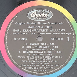 Patrick Williams - Marvin & Tige - Original Motion Picture Soundtrack