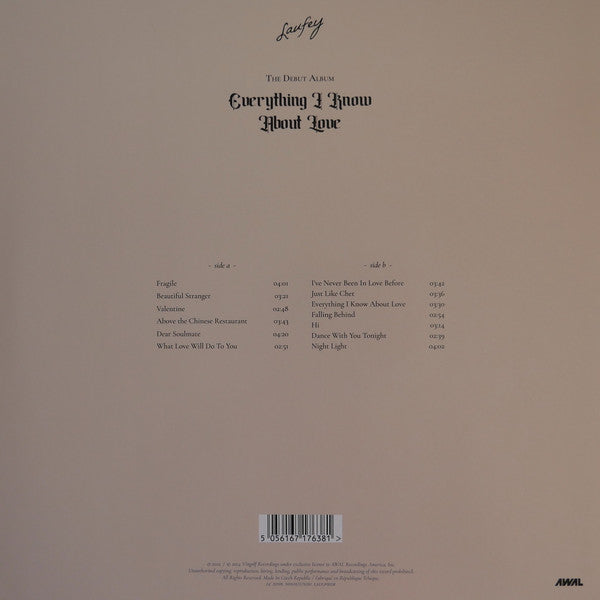 Laufey - Everything I Know About Love - 2024