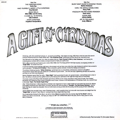 Various - A Gift Of Christmas - 1983