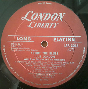 Julie London - About The Blues