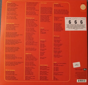 Aphrodite's Child - 666 (The Apocalypse Of John 13/18) Vinyl Record