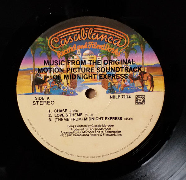 Giorgio Moroder - Midnight Express (Music From The Original Motion Picture Soundtrack) -