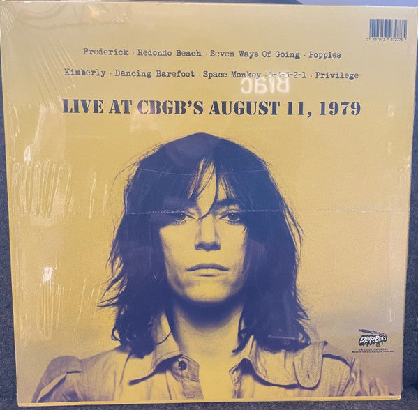 Patti Smith - First We Take Manhattan (Live At CBGB's August 11, 1979) - 2025