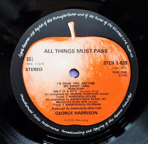 George Harrison - All Things Must Pass 1970 - Quarantunes