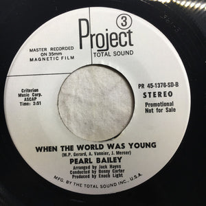 Pearl Bailey - Applause / When The World Was Young -