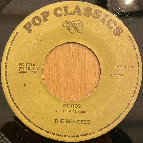Bee Gees - To Love Somebody / Words - 1973