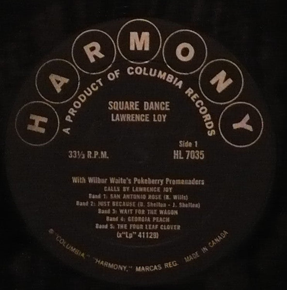 Lawrence V. Loy With Wilbur Waite's Pokeberry Promenaders - Square Dances - 1957