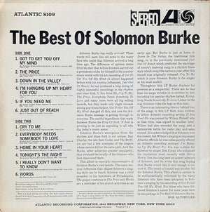 Solomon Burke - The Best Of Solomon Burke