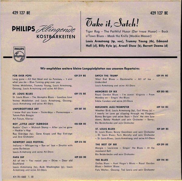 Louis Armstrong Und Seine All-Stars - Take It, Satch! 1958 - 1958 - Quarantunes