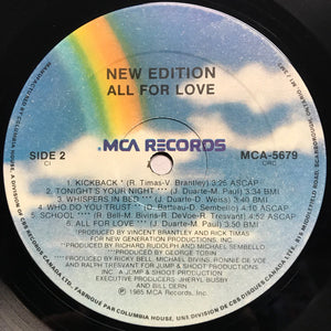 New Edition - All For Love