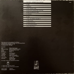 Culture - Harder Than The Rest -