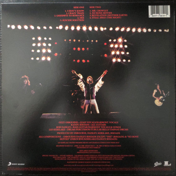Ozzy Osbourne - Blizzard Of Ozz