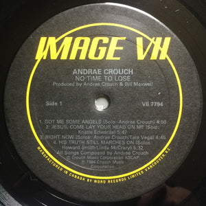 Andraé Crouch - No Time To Lose - 1984