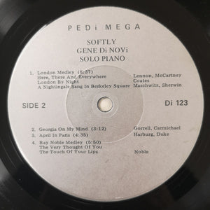 Gene DiNovi - Softly, as I leave you (Solo Piano)