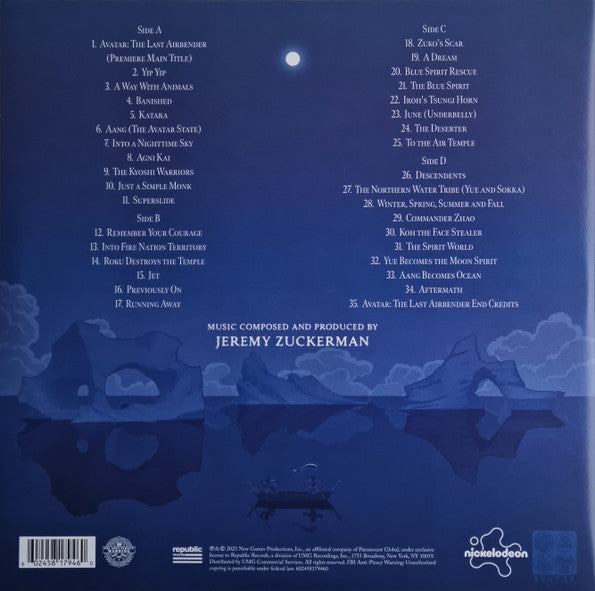Jeremy Zuckerman - Avatar: The Last Airbender - Book 1: Water (Music From The Animated Series)