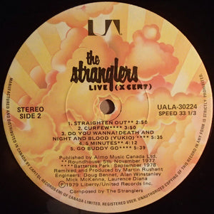 Stranglers, The - Live (X Cert) - 1979