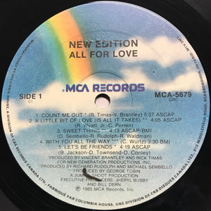 New Edition - All For Love