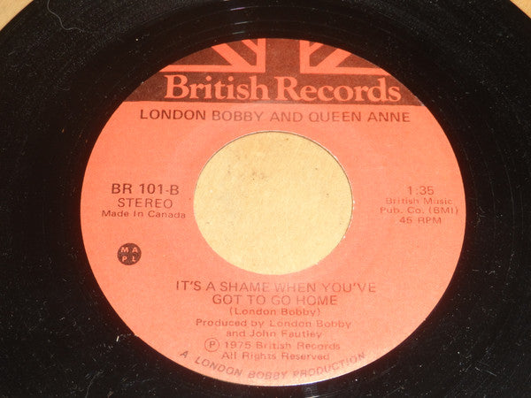 London Bobby / London Bobby And Queen Anne - Streets Of London / It's A Shame When You've Got To Go Home - 1975