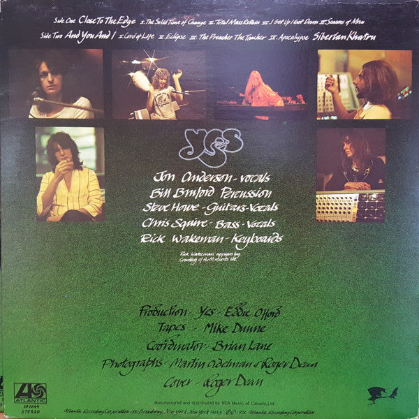 Yes - Close To The Edge