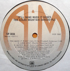 Ozark Mountain Daredevils, The - It'll Shine When It Shines - 1974