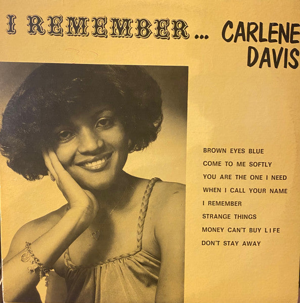 Carlene Davis - I Remember