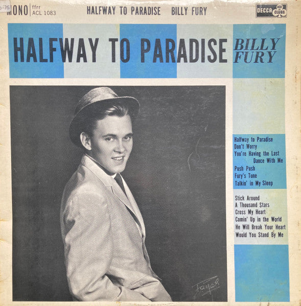 Billy Fury - Halfway To Paradise - 1961