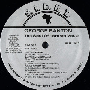 George Banton - The Soul Of Toronto Vol. 2