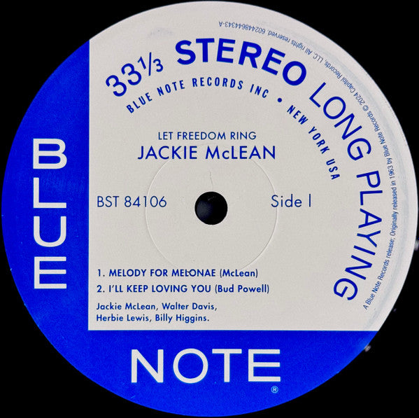 Jackie McLean - Let Freedom Ring