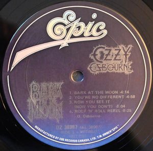 Ozzy Osbourne - Bark At The Moon -
