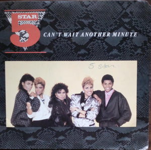 Five Star - Can't Wait Another Minute - 1986