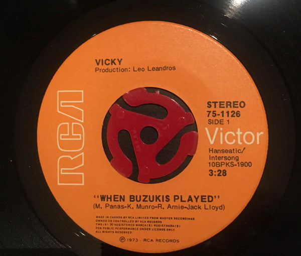 Vicky Leandros - When Buzukis Played