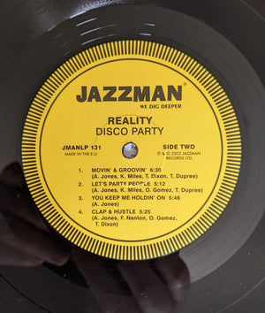 Reality  - Disco Party Vinyl Record