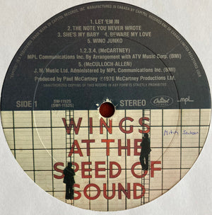 Wings (2) - Wings At The Speed Of Sound