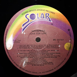 The Whispers - Love For Love